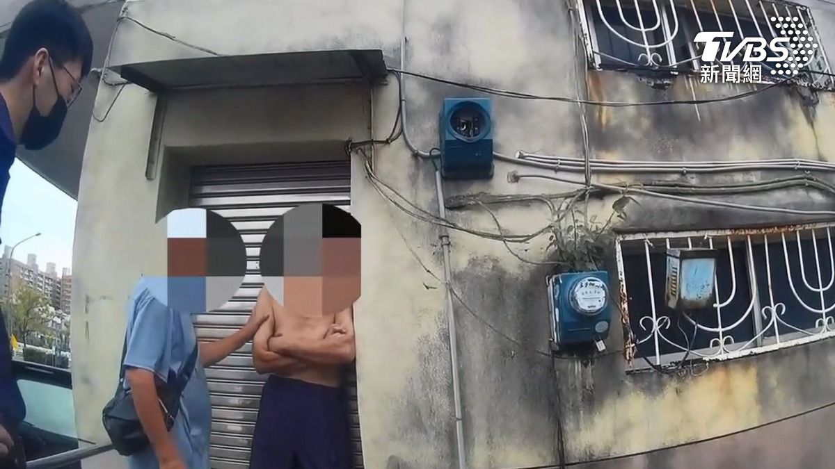 高雄翁颱風天去運動詭失蹤6hrs 裸上身蜷角落顫抖獲救