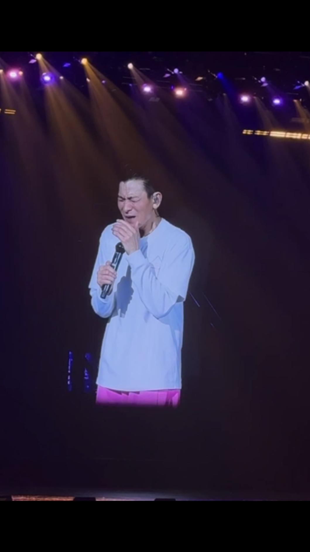 劉德華相當感動。(圖/讀者提供)