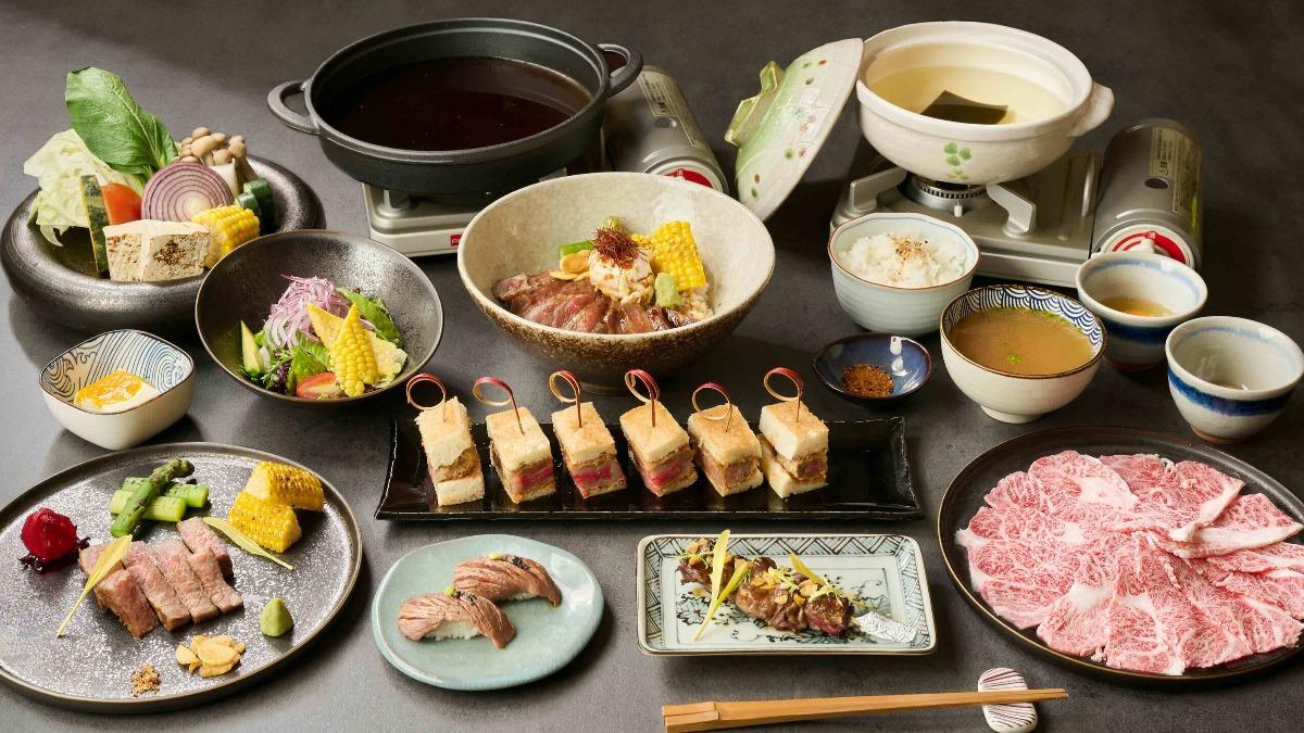 淡水閤豐割烹首推和牛季節限定料理。（圖／業者提供）