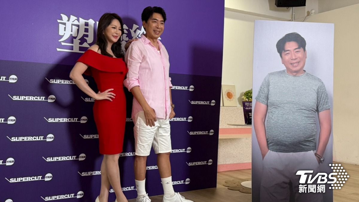 梁赫群與老婆一起出席代言活動。（圖／林彥君攝）