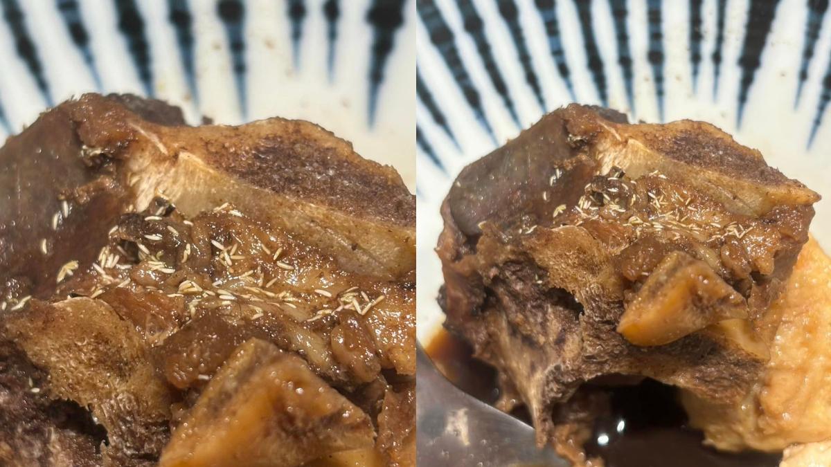 她控米其林名店王家燻羊肉「肉塊長蛆」 業者喊告:限一周道歉