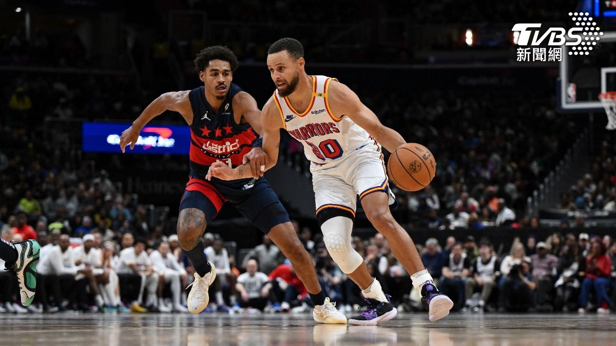 NBA/柯瑞復出小試身手拿24分 勇士擊敗巫師笑納4連勝