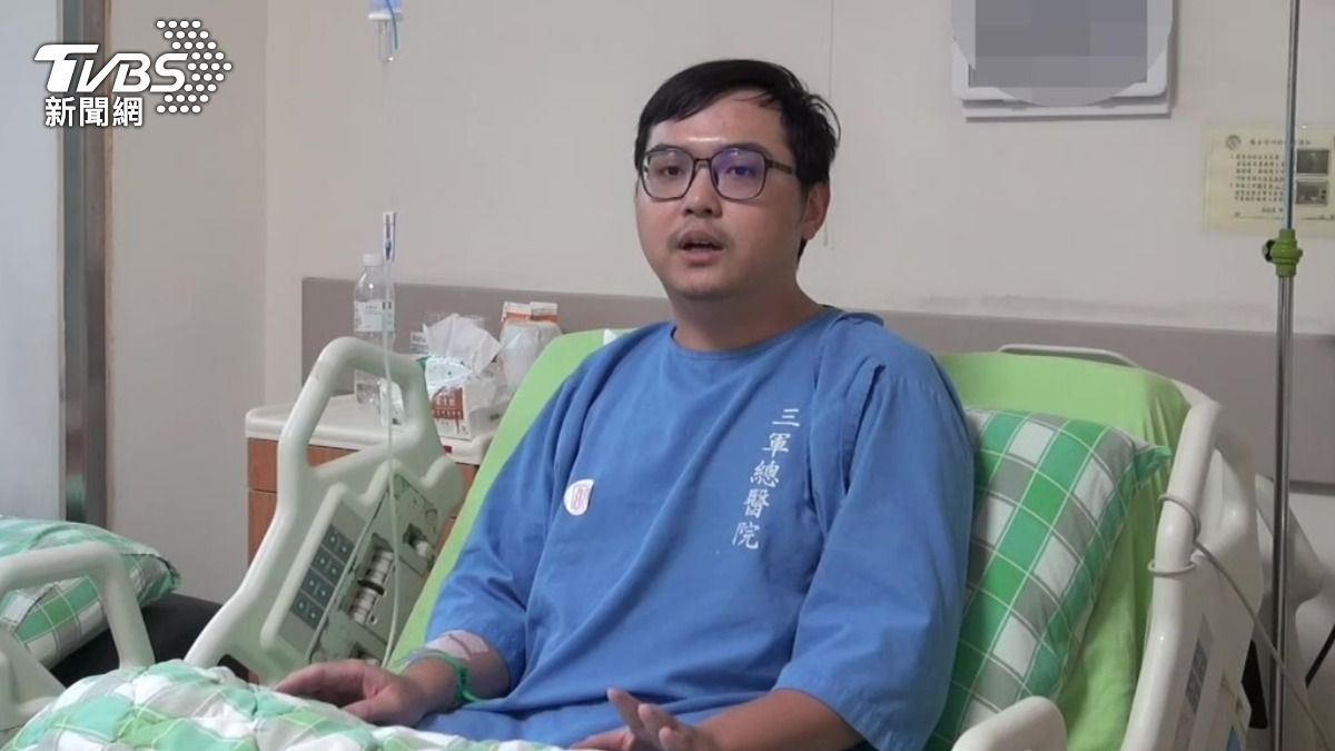 被害人馬先生表示自己也是受益者，以後也會隨身帶止血帶以備不時之需。（圖／TVBS）