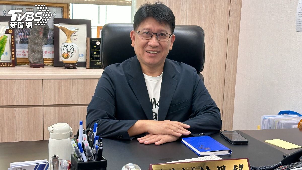 國民黨團書記長林思銘。(圖/林茜妤攝)