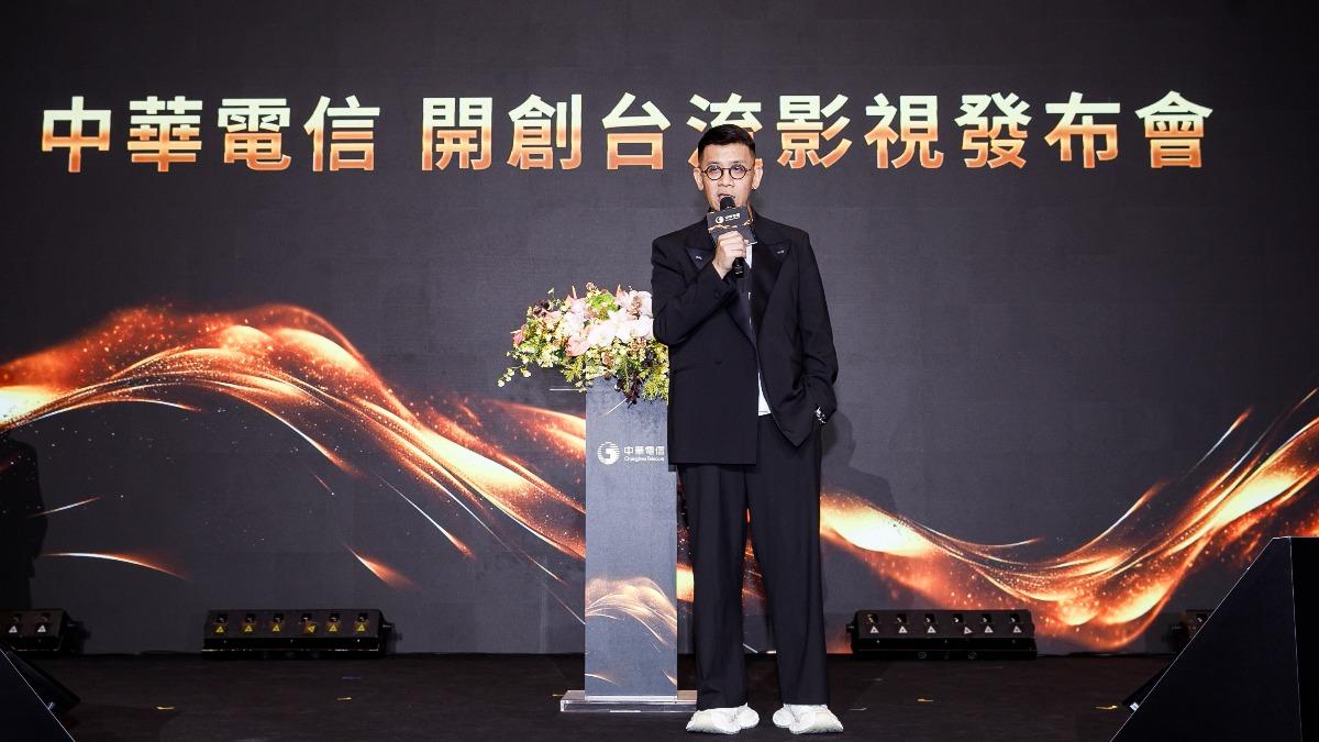 文策院董事長蔡嘉駿表示,大家引頸期盼的基金終於通過審議會。(圖/中華電信提供)