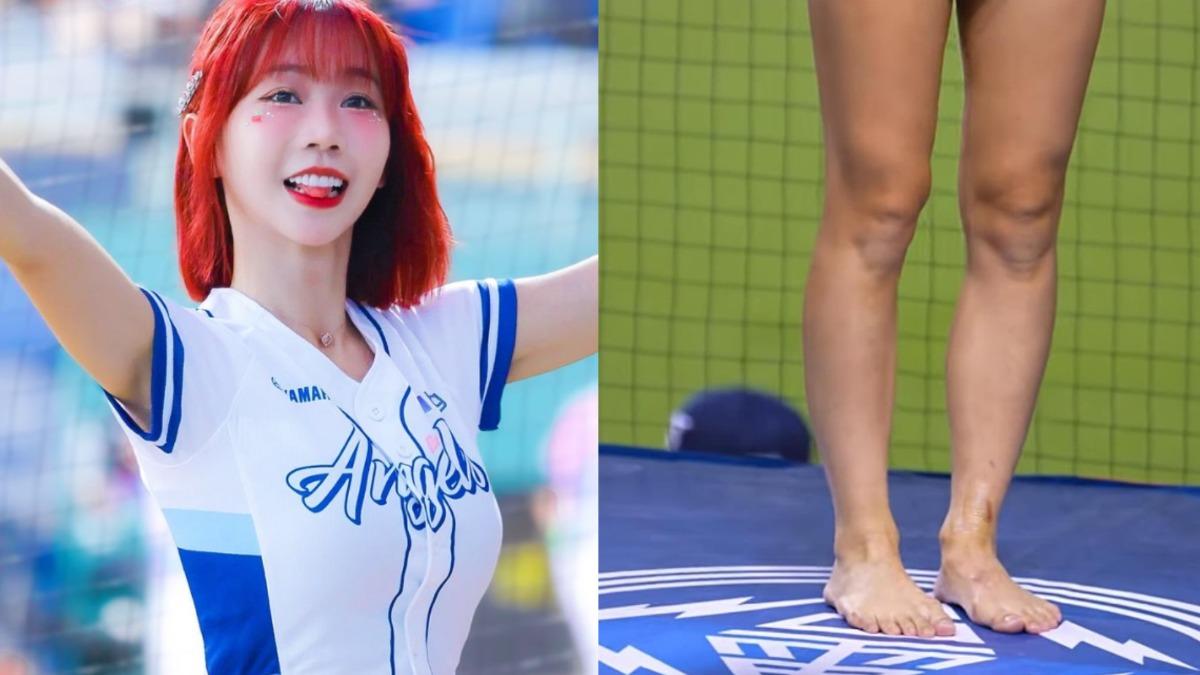 啦啦隊女孩挨酸「膝蓋太噁」!本人高EQ洩真相 林襄不忍發聲