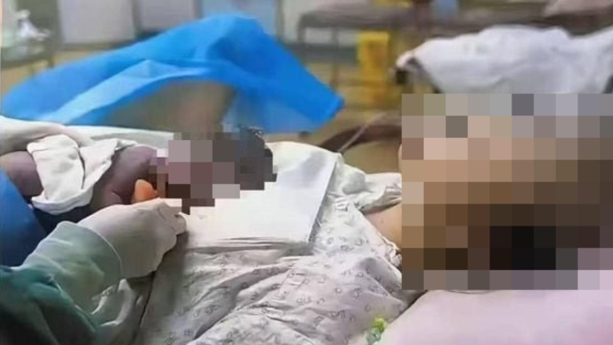 上海媽媽生「黑皮膚」寶寶!尪一看臉綠…妻急解釋 急診室亂一團