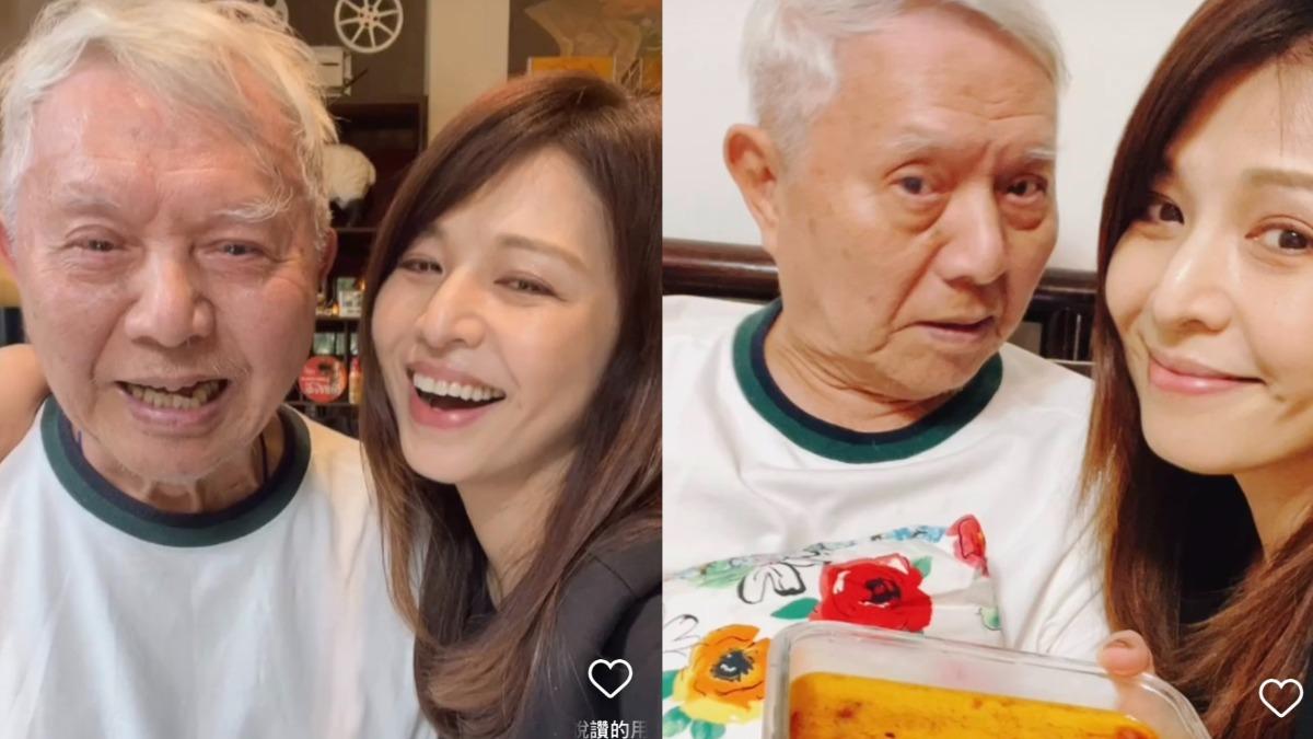 林葉亭不時會曬出與父親的合照，父女倆感情深厚。（圖／翻攝自lin_yehting IG）