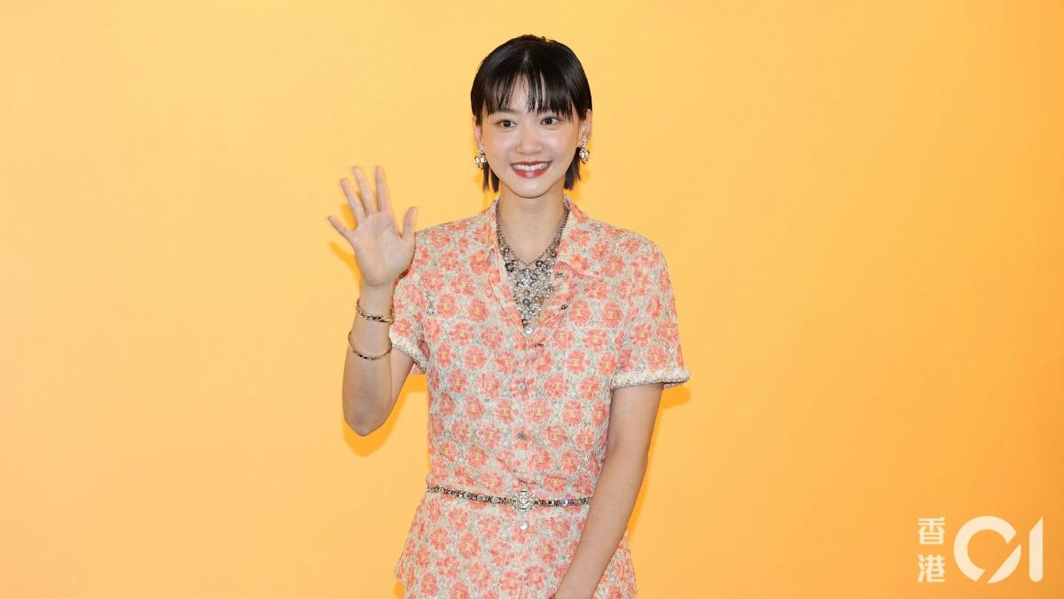 袁澧林同樣到場參與。(圖/香港01)