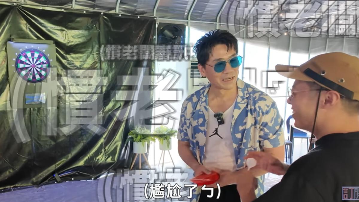 羅時豐前員工被問到砍薪離職尷尬了。(圖/翻攝自大牛比較懶YouTube)