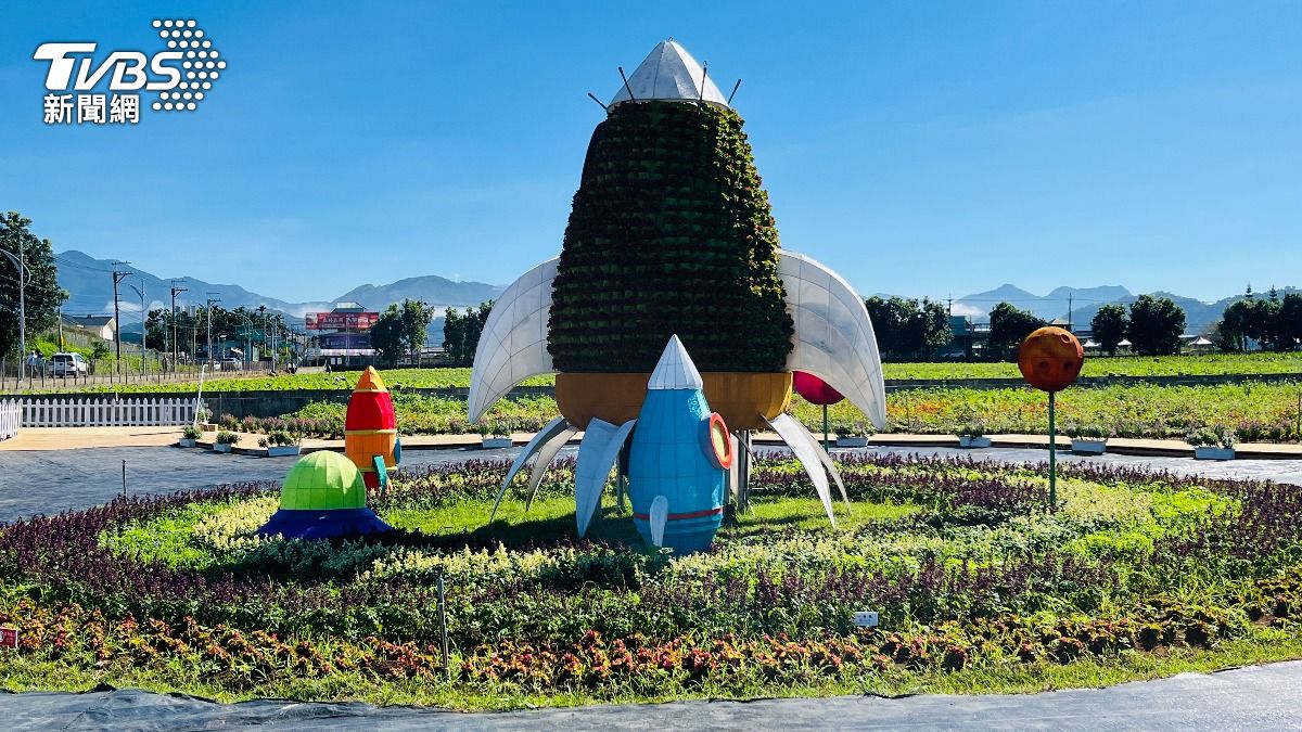 今年花毯節有四大亮點。(圖/陳祁攝)