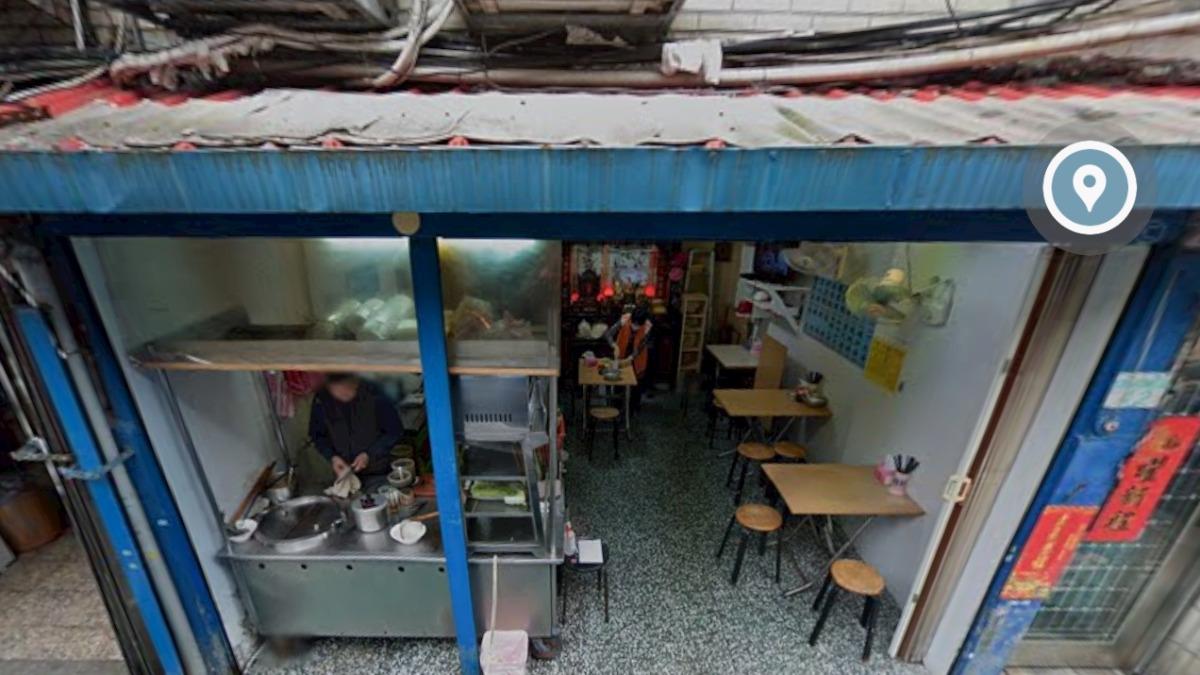 行天宮無名麵店。(圖/翻攝自Google地圖)