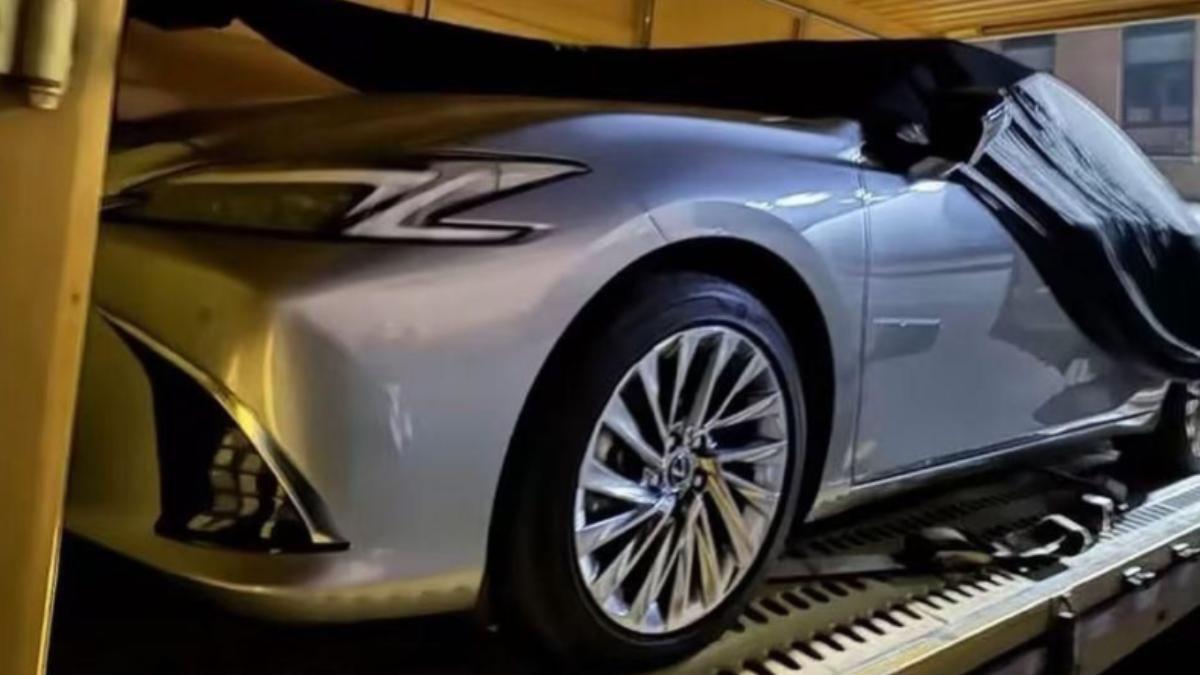 Lexus ES改款「無偽裝照曝光」!馬力可望達230匹 最快年底登場