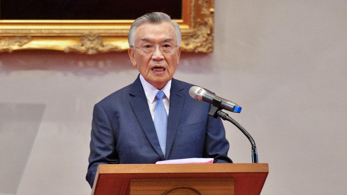 總統賴清德指派林信義代表出席2024年亞太經濟合作經濟領袖會議。(圖/胡瑞麒攝)