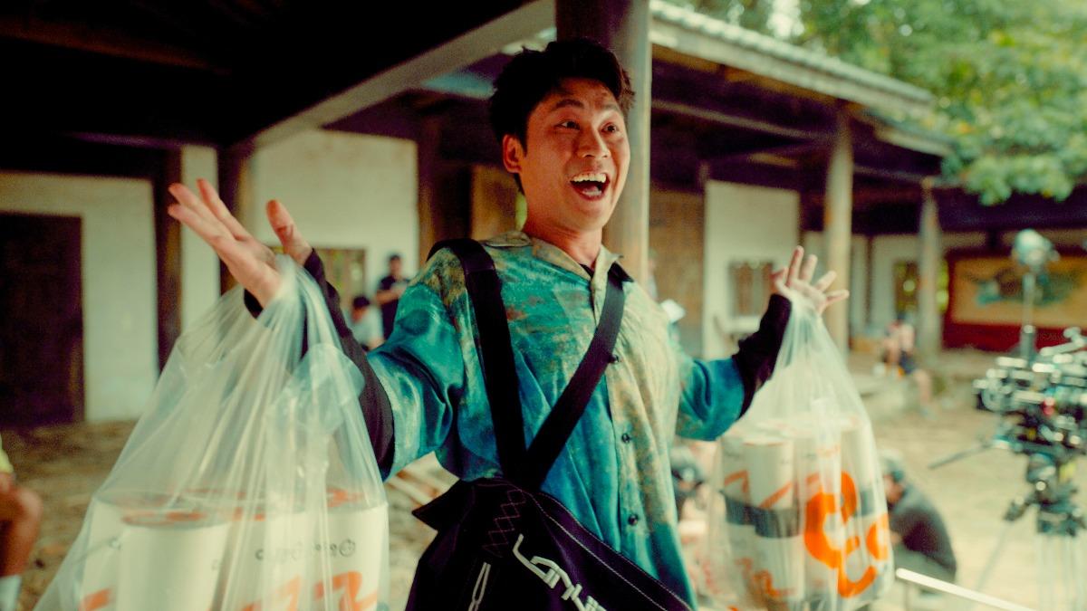 黃迪揚在《影后》演活了經紀人「壁虎」一角。（圖／Netflix提供）