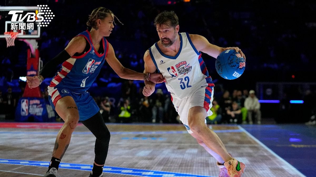 名人賽是目前NBA全明星週活動中唯一採男女混戰的賽事。(圖/達志影像美聯社)