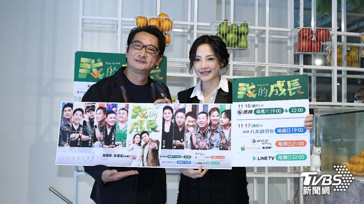 九孔和小8出席記者會。(圖/張哲鳴攝)