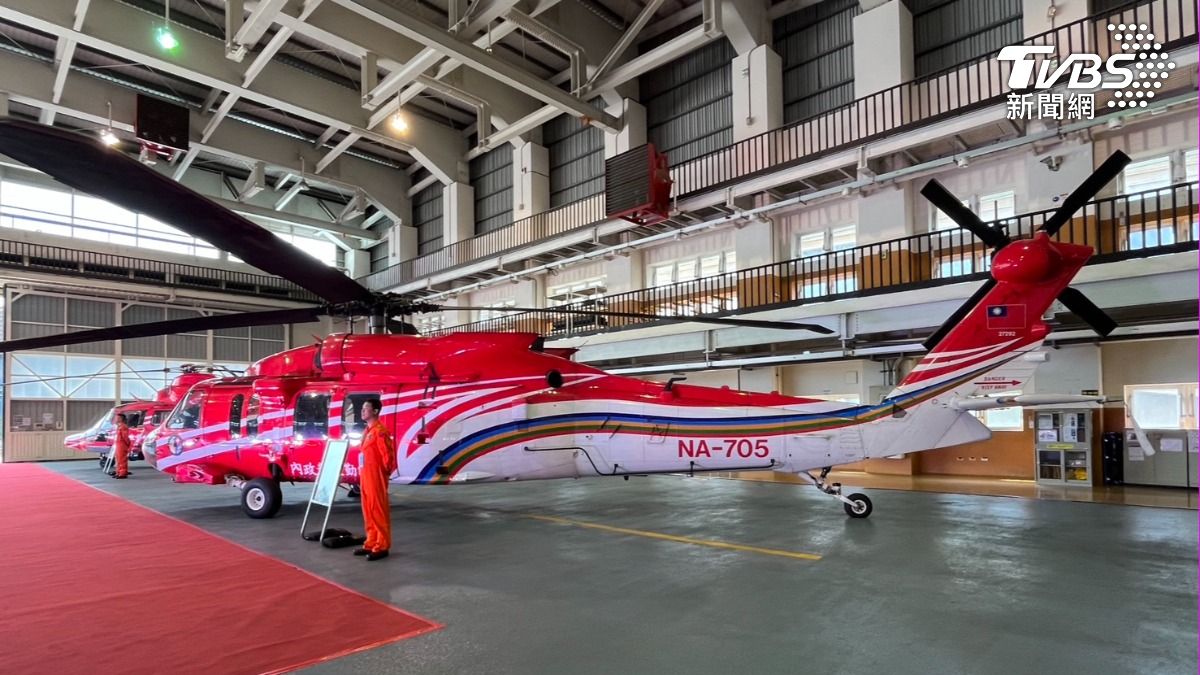 今天是空勤總動出勤上萬次。（圖／陳祁攝）