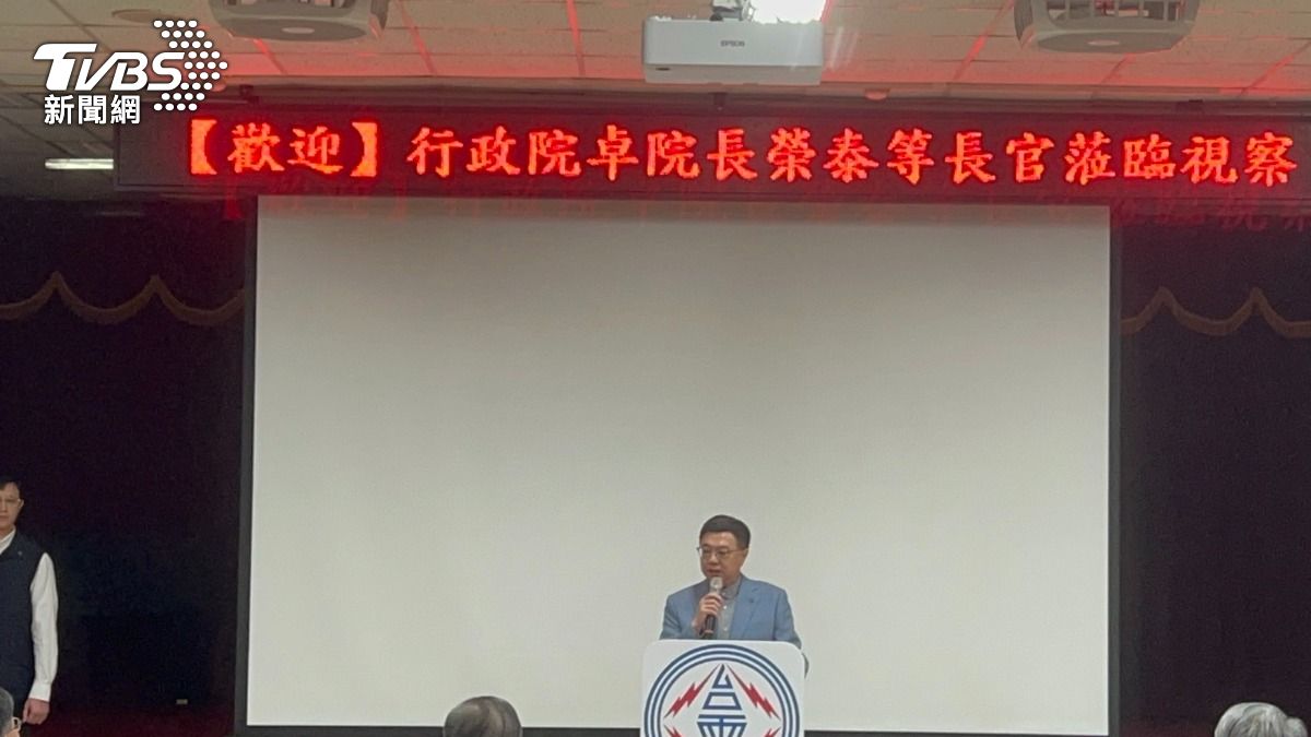行政院長卓榮泰。(圖/林冠丞攝)