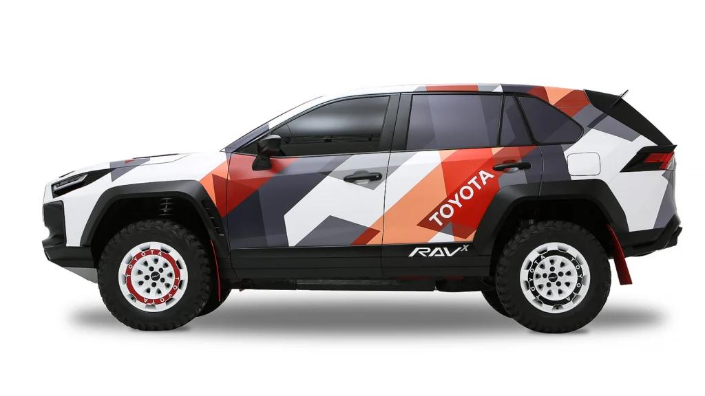 RAV-X車高相較於標準RAV4增加51mm之多。(圖/Toyota提供)