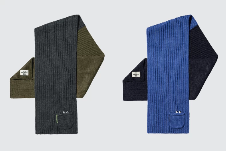 HEATTECH針織披巾。(圖/UNIQLO提供)