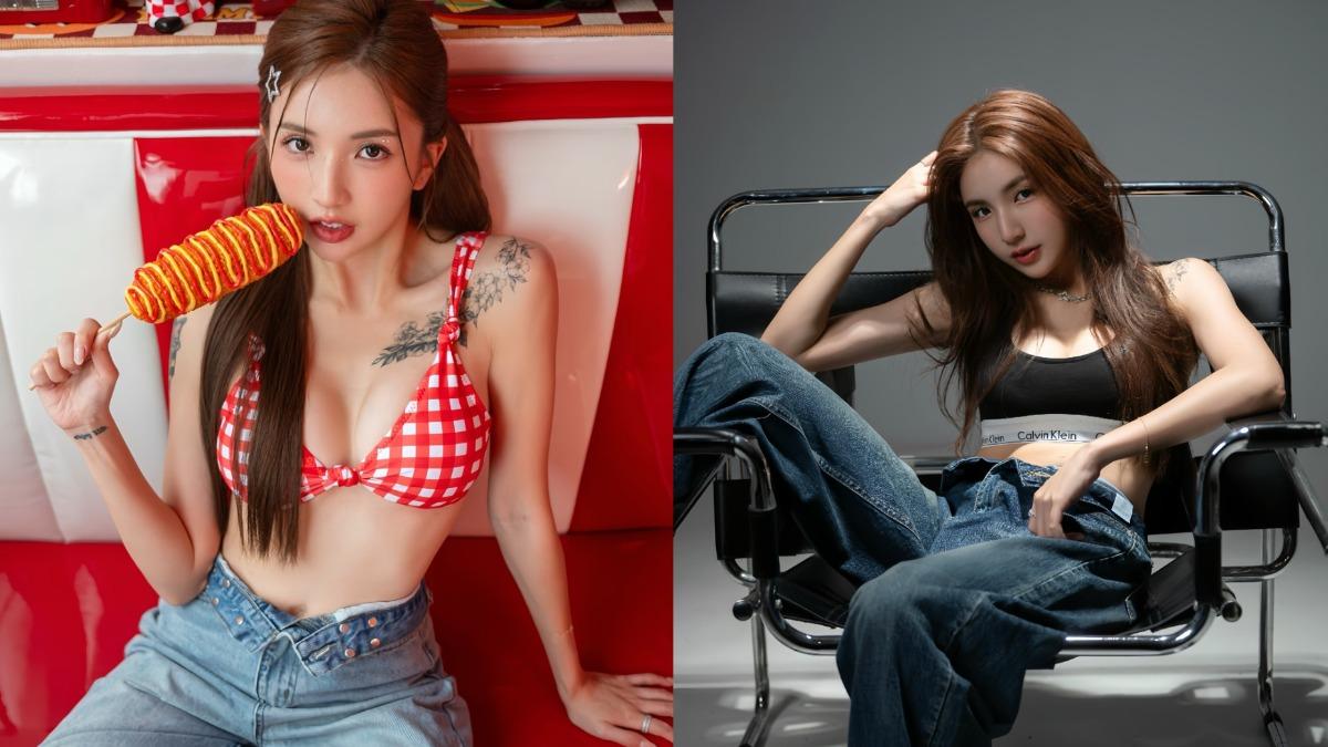 樂天女孩黑馬衝出線！　Dora「性感解開褲頭」桌曆銷量直奔前三