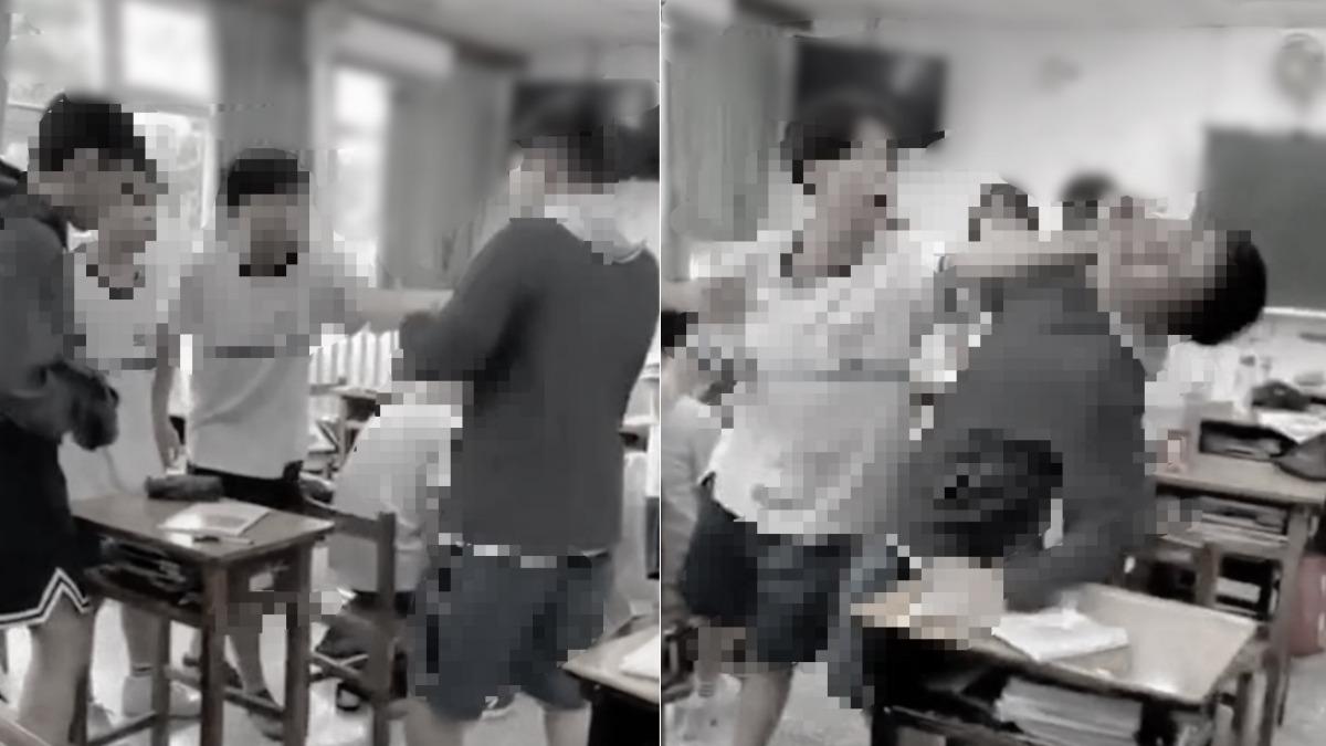 高雄某工商傳霸凌?男學生「譙三字經、狠扒頭」同學譏笑圍觀