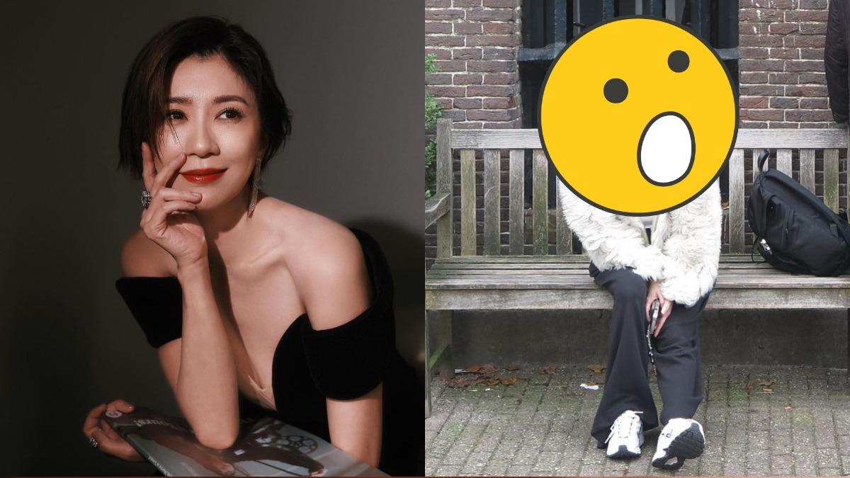 媽媽不要看！梧桐妹出賣賈靜雯家庭旅遊「路邊鬆弛發呆照」