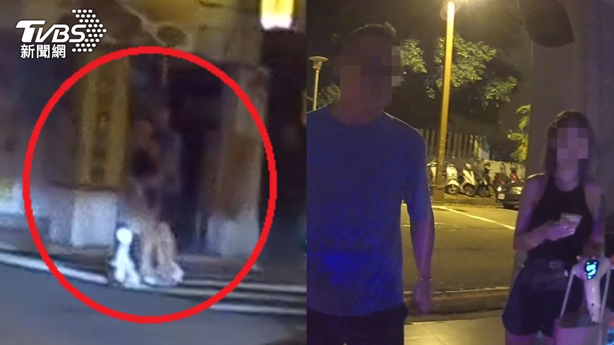 吃宵夜酒駕!台中男騎電動滑板車「環抱載辣妹」 糗噴4千8