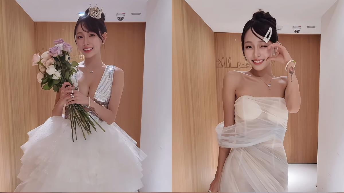 林襄換上的每一套禮服都非常漂亮,更襯托出她的華麗氣質。(圖/翻攝自林襄IG)