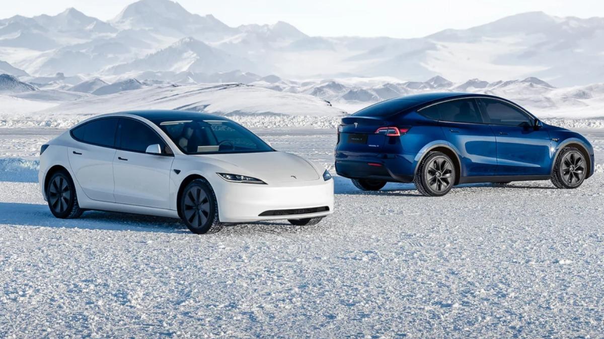 10月的產品發布會上,馬斯克還透露未來會有Model 3、Model Y全自動駕駛車型。(圖/Tesla)