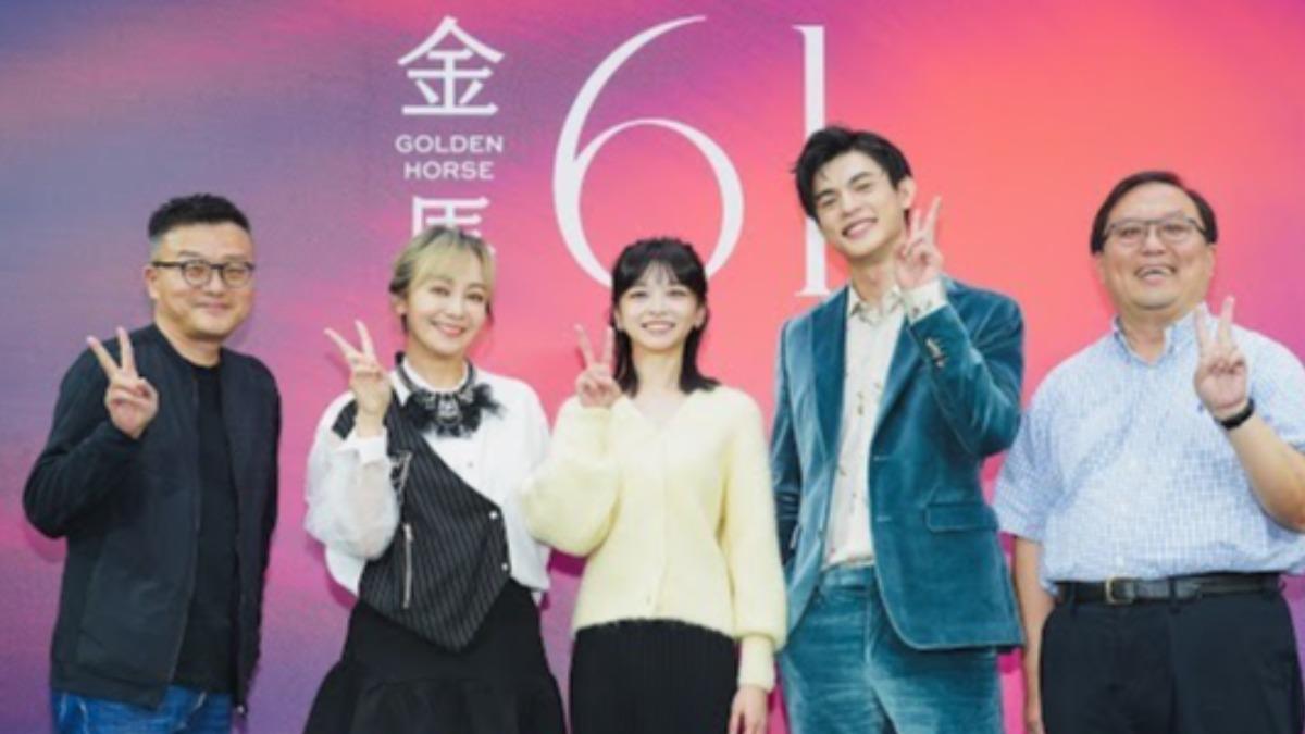 《夜校女生》今在金馬影展首映,左為導演莊景燊。(圖/金馬執委會)