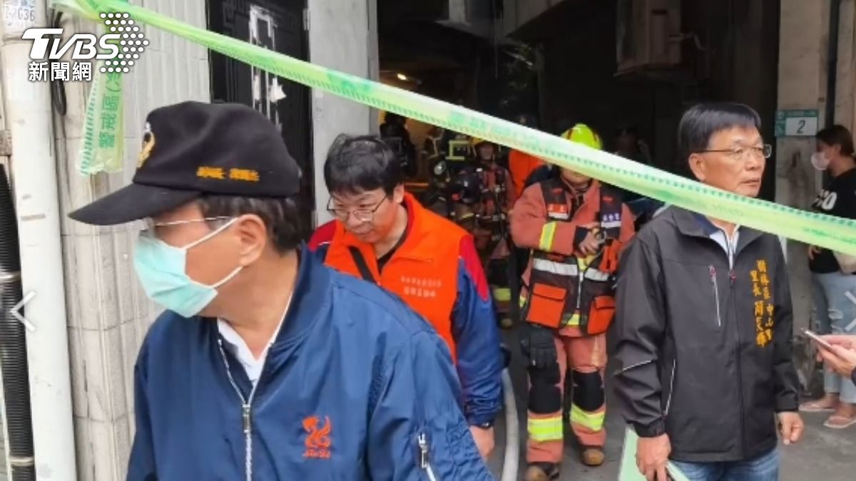 該起火警造成一人死亡。(圖/TVBS)