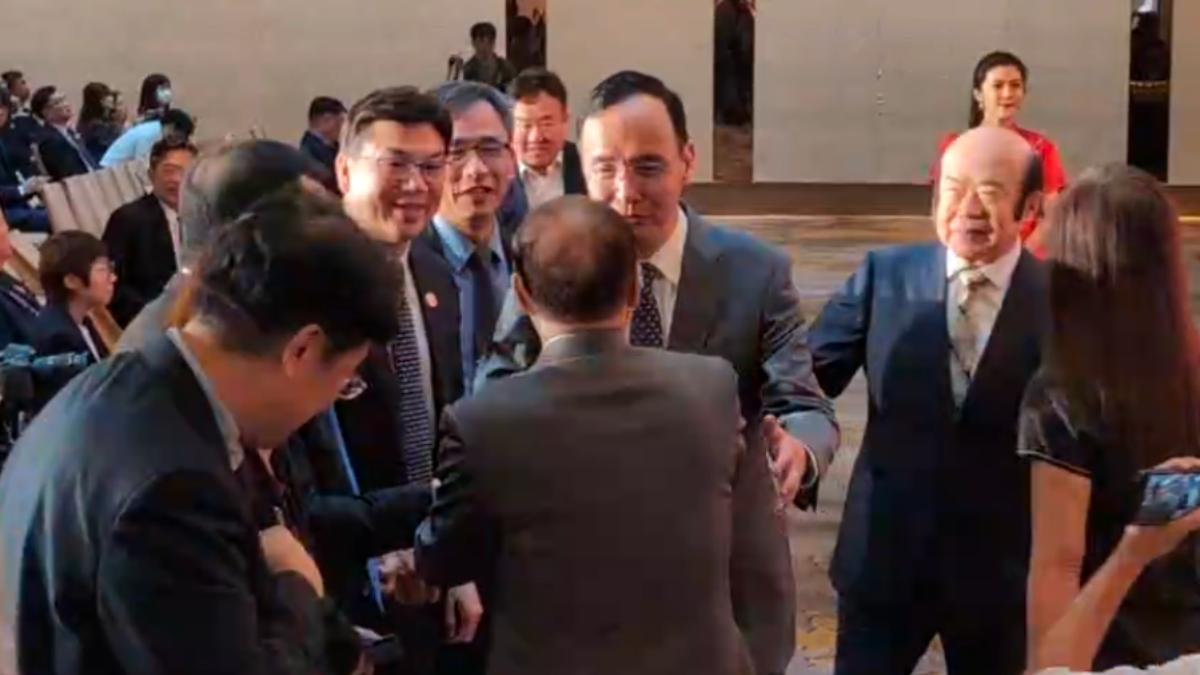 黨魁之爭!朱立倫強碰王金平直接快閃 批「做文章製造紛擾」