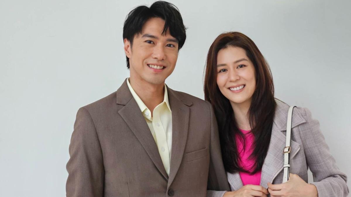 洪浩竣(左)、王沛語組成螢幕CP。(圖/民視提供)