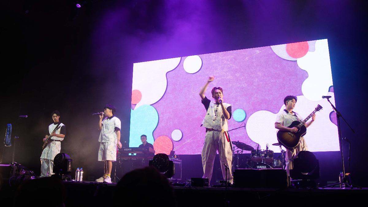 理想混蛋很感謝香港歌迷的熱情,期待有天可以在紅館演出。(圖/何樂音樂提供)