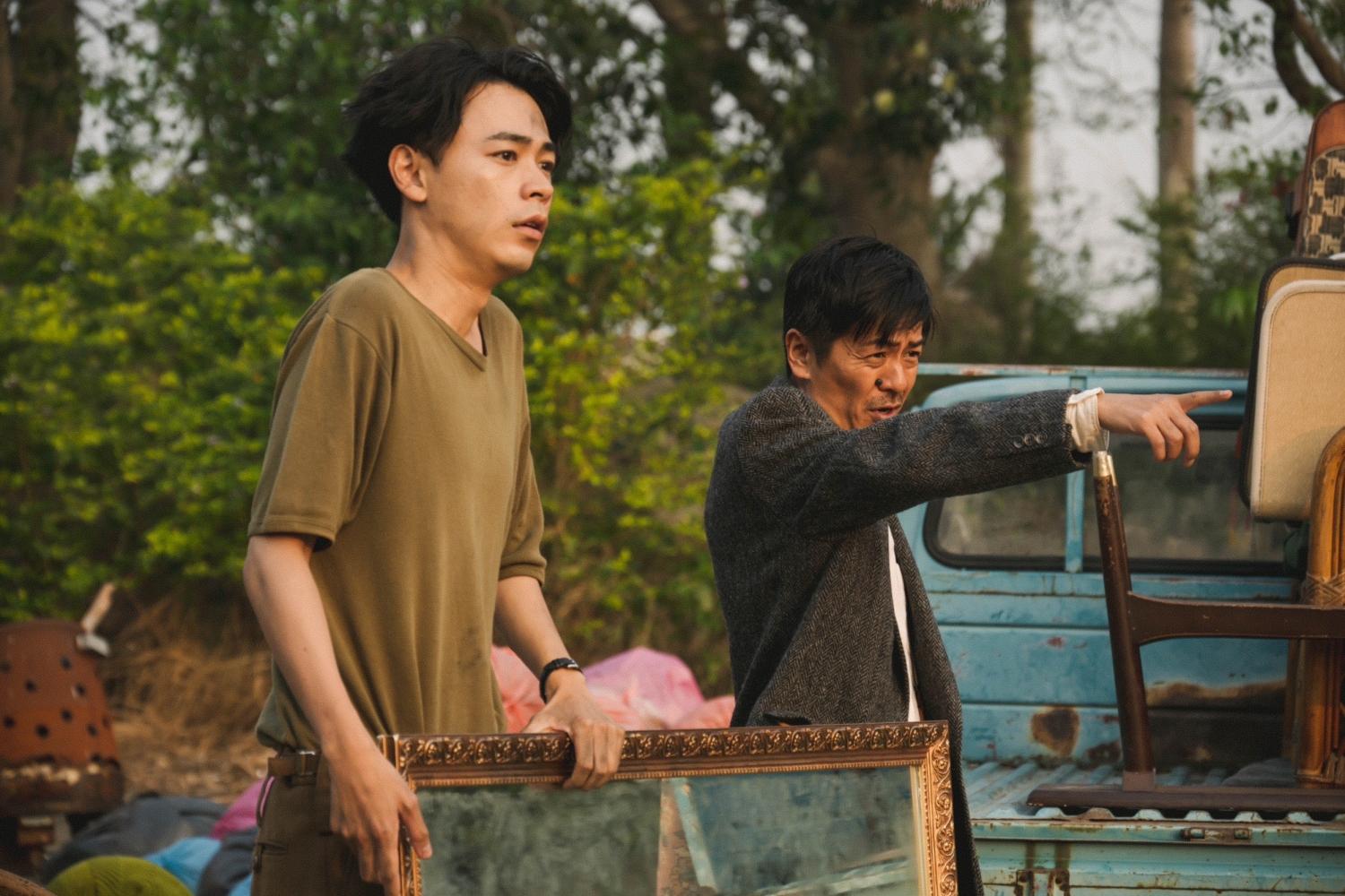 成田凌(左)、森田剛都相當期待台灣觀眾對本片的心得。(圖/光年映畫提供)