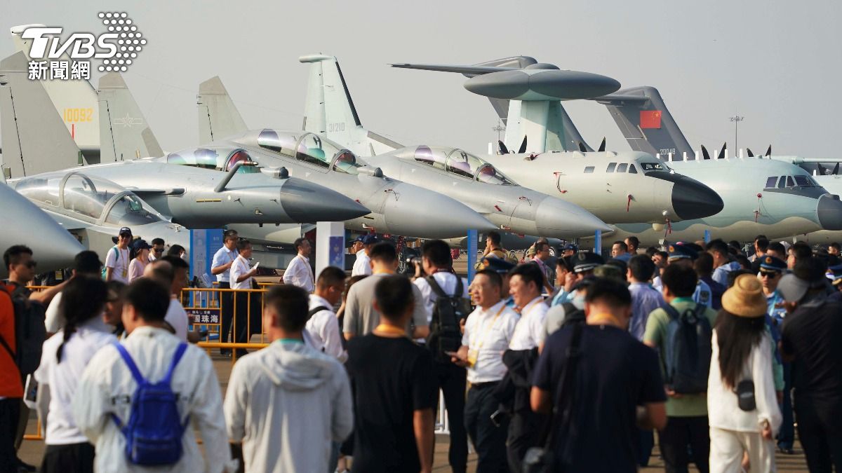 大陸珠海航展今天登場。（圖／達志影像美聯社）