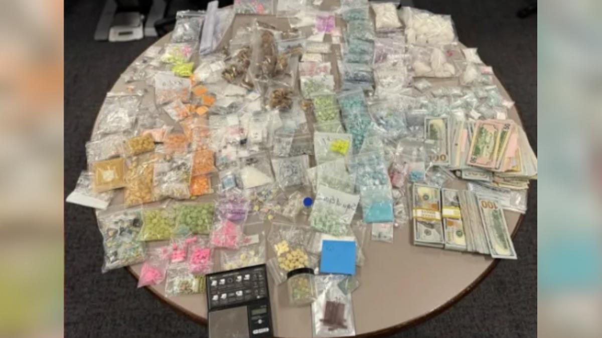 警方在華裔女子家中發現超過4000顆搖頭丸,還有其他毒品。(圖/翻攝自New Santa Ana)