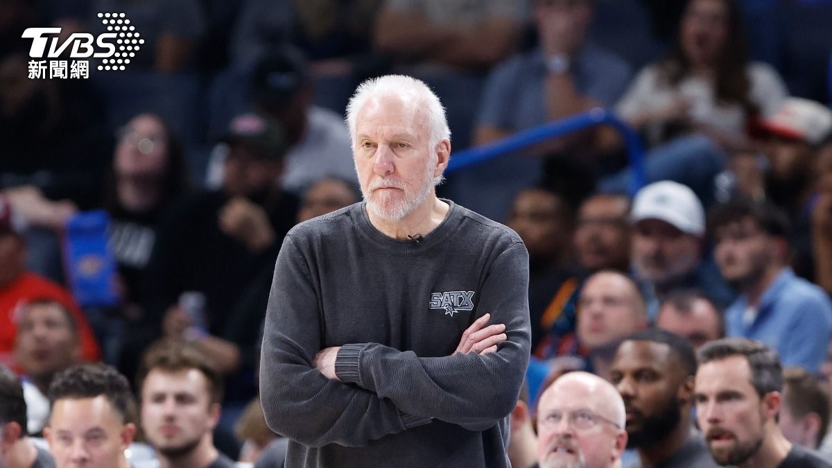 NBA/馬刺證實名帥波波維奇「輕度中風」 暫無回歸時間表