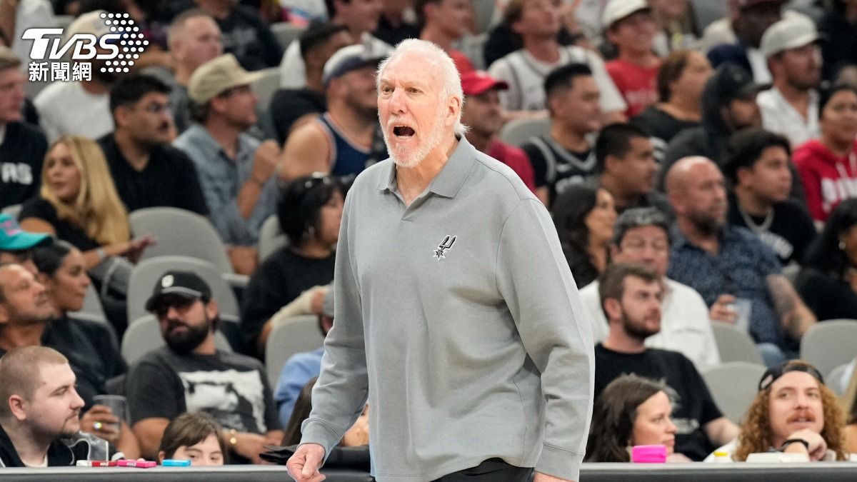 波波維奇是NBA最偉大的教練之一。(圖/達志影像路透社)