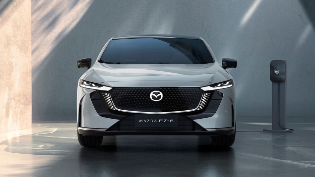 日本Mazda決定將EZ-6轉型為全球戰略車,接棒Mazda6。(圖/長安馬自達提供)