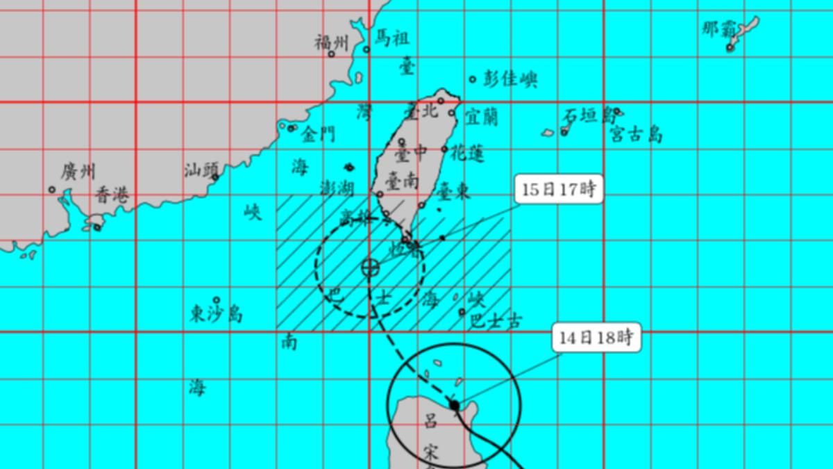 天氣/天兔颱風發陸警!專家曝「1原因」恐迅速減弱:直接灰飛煙滅