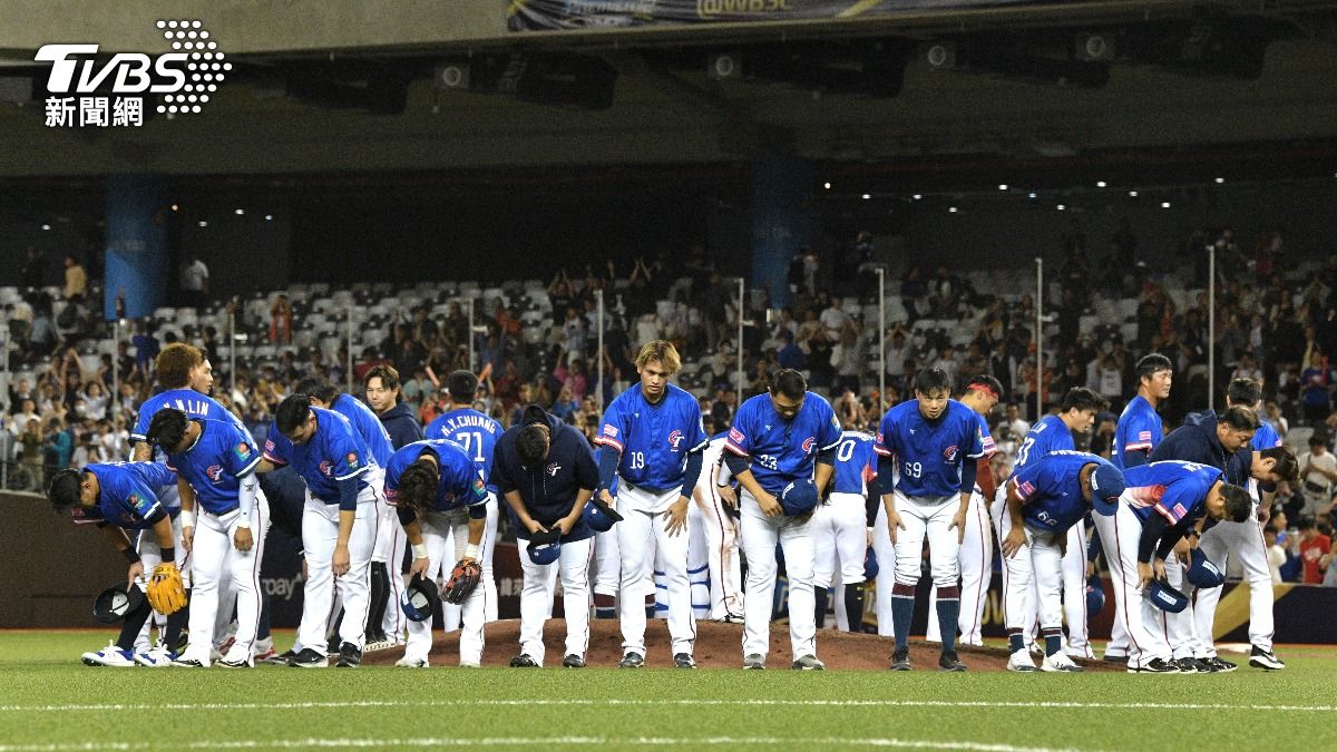 中華隊取得二連勝。（圖／胡瑞麒攝）