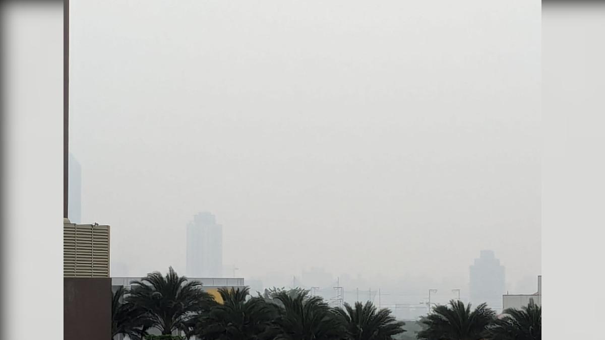 「台版沉默之丘」蘇一峰曝台中天空一片灰:霧霾比中國嚴重