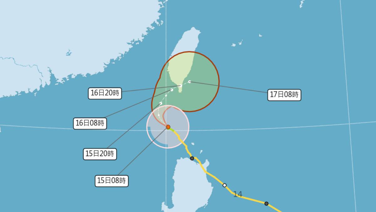 天氣/天兔颱風「2地明達停班停課」標準 最新風雨預測曝