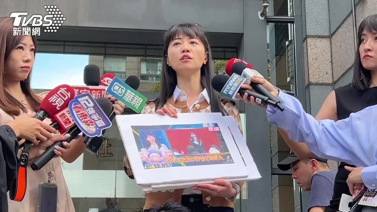 高嘉瑜強調,台灣必須要採取行動遏止中國越來越猛烈的認知作戰 ,避免造成更大的國安問題。(圖/張貴翔攝)