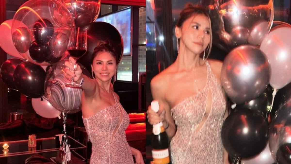 蕾菈慶28歲！裸紗禮服「開衩到腿跟」大秀身材　感性發文吐真心