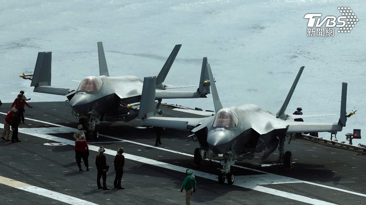 F-35戰機。（圖／達志影像路透社）