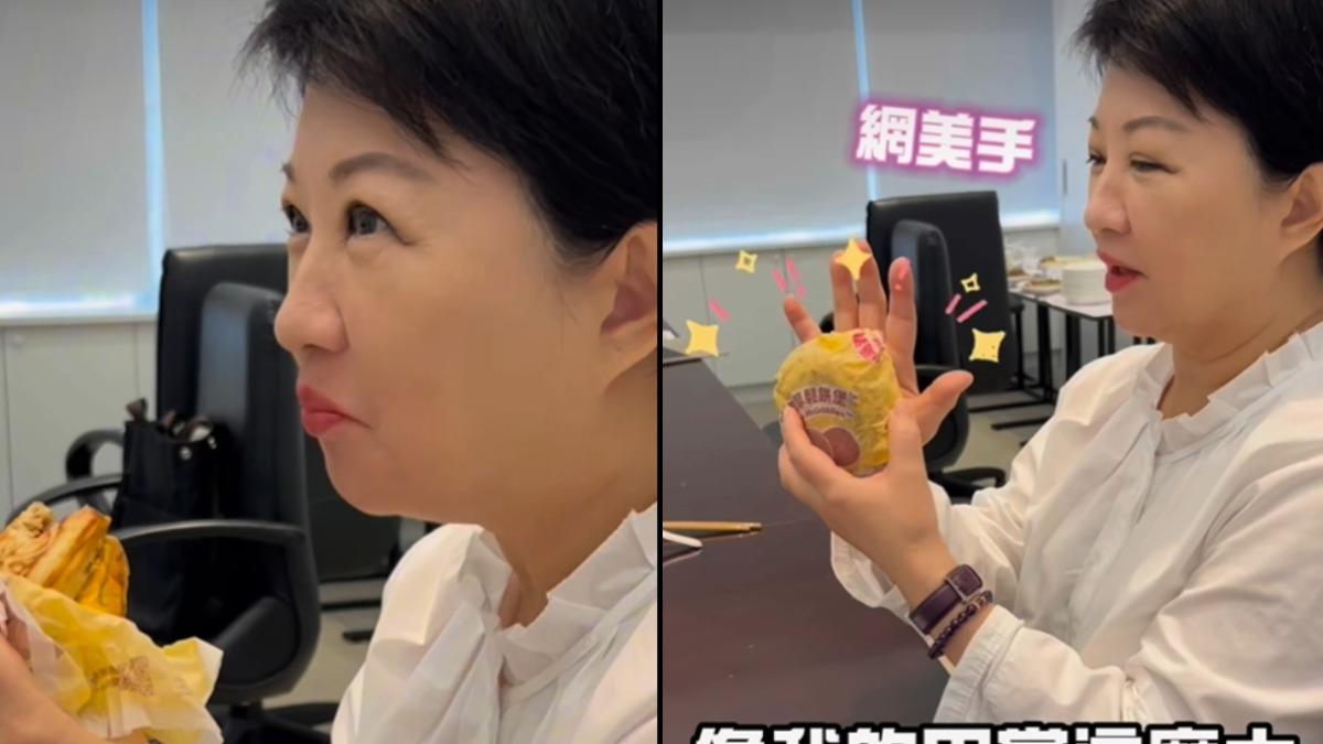 歡樂送還當機！盧秀燕、王必勝嗑「麥當勞鬆餅堡」　真實評價曝